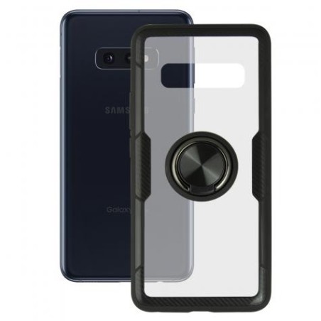 Carcasa Ksix Ring con Imán Transparente Samsung Galaxy S10e