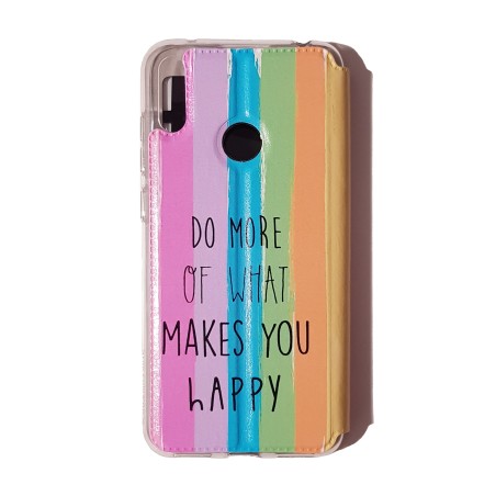 Funda Libro Do More Of What Makes You Happy Huawei Y7 2019