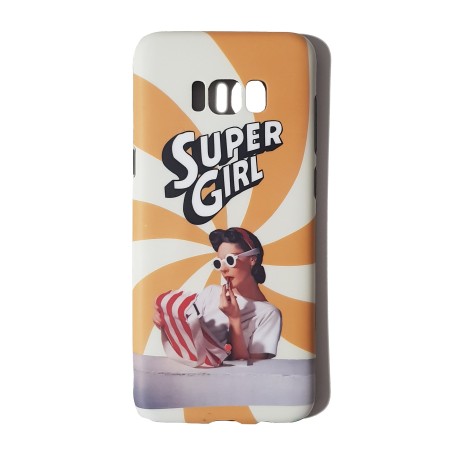 Funda Gel Premium Super Girl Samsung Galaxy S8 Plus