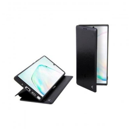 Funda Libro Lite Ksix con Standing Negra Samsung Galaxy Note10 Plus