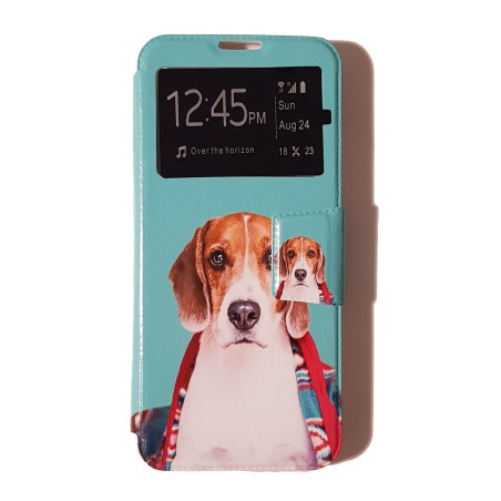 Funda Libro Beagle Samsung Galaxy S8 Plus
