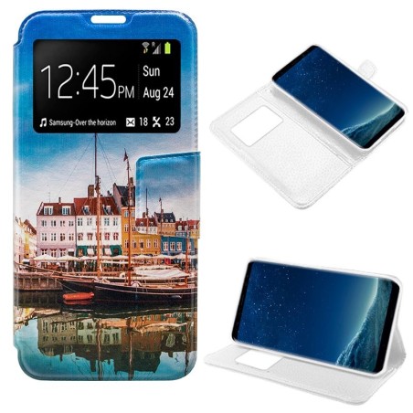 Funda Libro Lago Samsung Galaxy S8 Plus