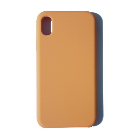 Carcasa Tacto Silicona Naranja iPhone XR