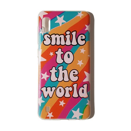 Funda Gel Basic Smile To The World Samsung Galaxy A10 / M10