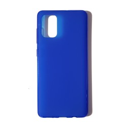 Funda Gel Basic Azul Samsung Galaxy A71