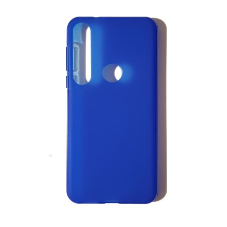 Funda Gel Basic Azul Motorola Moto G8 Plus