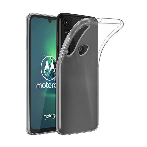 Funda Gel Basic Transparente Motorola Moto G8 Plus
