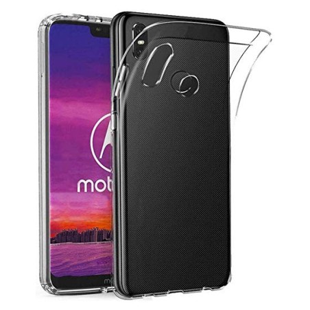 Funda Gel Basic Transparente Motorola Moto One P30 Play