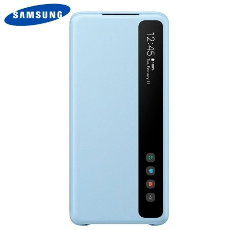 Funda Libro Azul Original Wallet Cover Samsung Galaxy S20 Plus