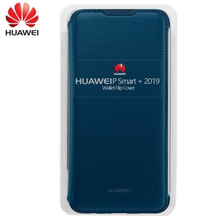 Funda Libro Azul Original Flip Cover Huawei P Smart Plus 2019 /  Honor20 Lite