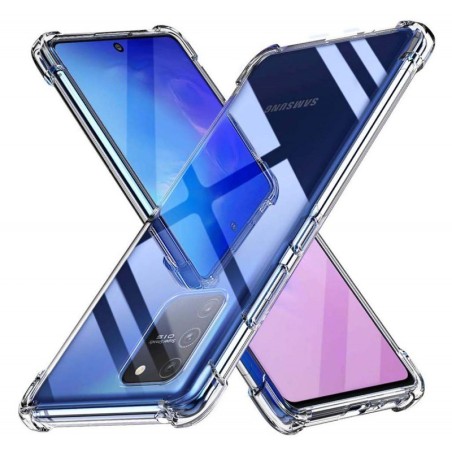 Carcasa Reforzada Transparente Samsung Galaxy A91 S10 Lite