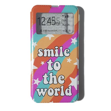 Funda Libro Smile To The World Samsung Galaxy A30s / A50