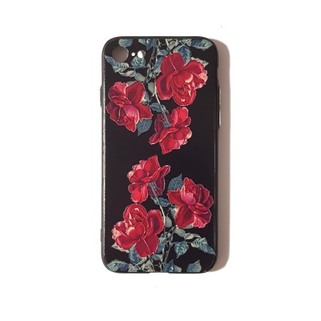 Carcasa Premium Flores Rojas iPhone 7 / iPhone 8 / iPhone SE 2020