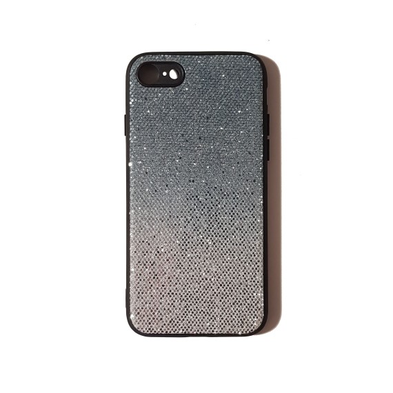 Carcasa Premium Glitter Degradado Verde Plata iPhone 7 / iPhone 8