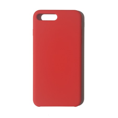 Carcasa Tacto Silicona Roja iPhone 7/8 Plus