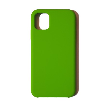 Carcasa Tacto Silicona Verde iPhone 11