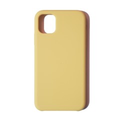 Carcasa Tacto Silicona Amarilla iPhone 11 Pro