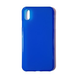Funda Gel Basic Azul iPhone XS Max