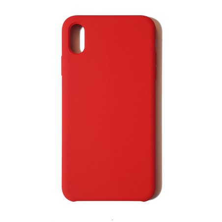Carcasa Tacto Silicona Roja iPhone XS Max