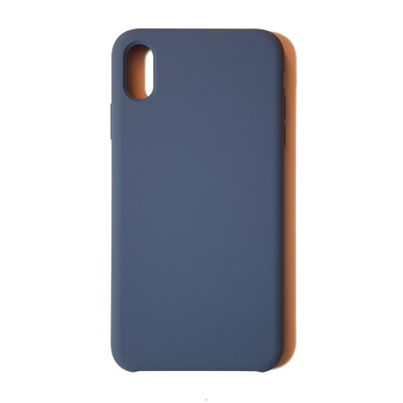 Carcasa Tacto Silicona Azul iPhone XS Max
