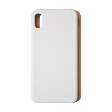 Carcasa Tacto Silicona Blanca iPhone XS Max
