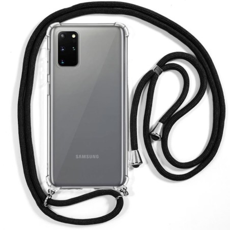 Carcasa Reforzada Transparente + Colgante Samsung Galaxy S20 Plus