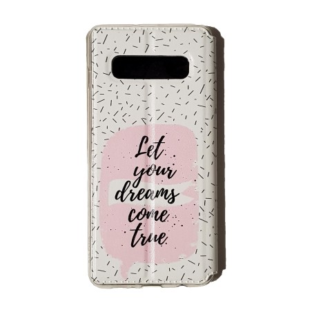 Funda Libro Let Your Dreams Come True Samsung Galaxy S10 Plus