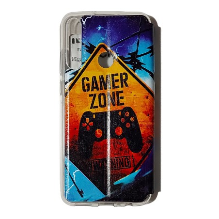 Funda Libro Gamer Zone Huawei Y6P 2020