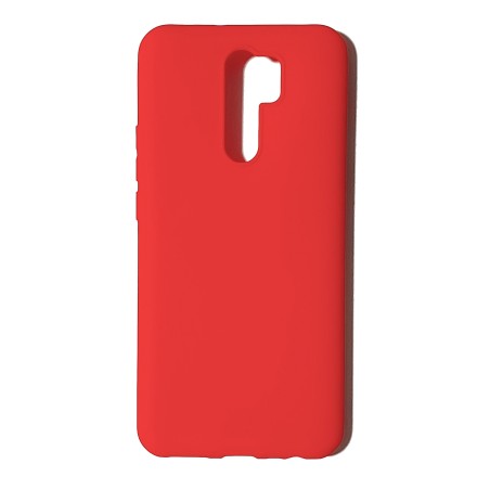 Funda Gel Basic Roja Xiaomi Redmi 9
