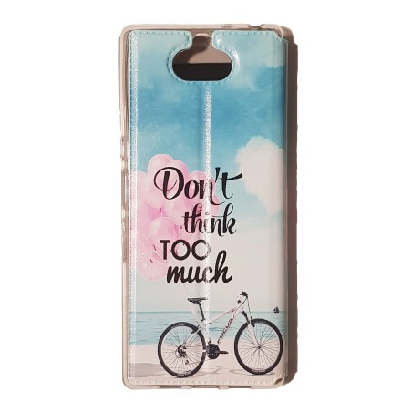 Funda Libro Don't Think Too Much Sony Xperia 10 Plus