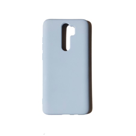 Funda Gel Tacto Silicona Azul Xiaomi Redmi Note8 Pro