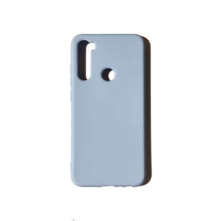 Funda Gel Tacto Silicona Azul Xiaomi Redmi Note8