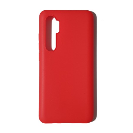Funda Gel Basic Roja Xiaomi Mi Note10 Lite