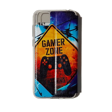 Funda Libro Gamer Zone Huawei Y5P 2020