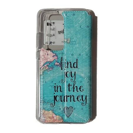 Funda Libro Find Joy In The Journey Huawei P40 Pro