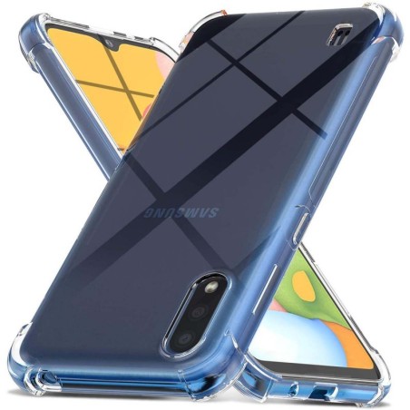 Carcasa Reforzada Transparente Samsung Galaxy A01