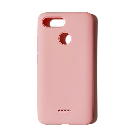 Funda Gel Tacto Silicona Rosa Xiaomi Redmi 6 / 6A