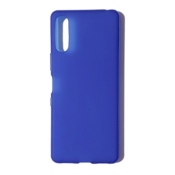 Funda Gel Basic Azul Sony Xperia L4