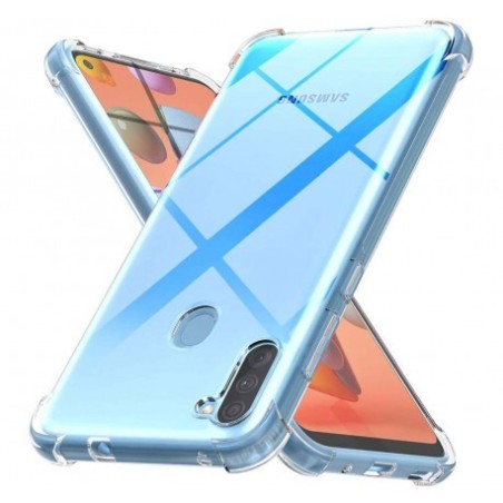Carcasa Reforzada Transparente Samsung Galaxy A11