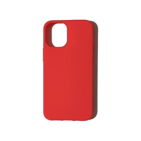 Funda Gel Basic Roja iPhone 12 Mini