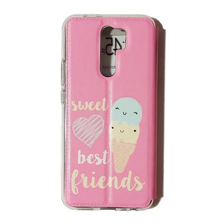 Funda Libro Sweet Best Friends Xiaomi Redmi 9