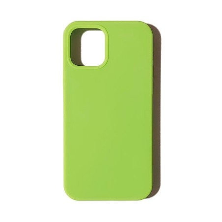 Carcasa Tacto Silicona Verde2 iPhone 12 / 12 Pro