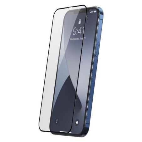 Protector Pantalla Full 3D Negra Cristal Templado iPhone 12 / 12 Pro