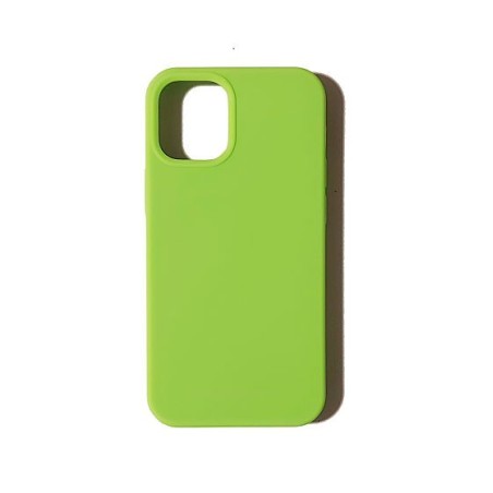 Carcasa Tacto Silicona Verde2 iPhone 12 Mini