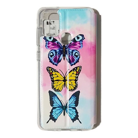 Funda Libro Mariposas Samsung Galaxy A21S