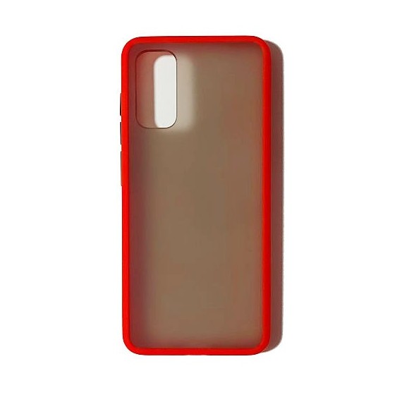 Carcasa Premium Ahumada Borde Rojo Samsung Galaxy S20