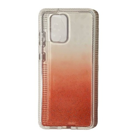 Carcasa Reforzada Transparente Brilli Rosa Samsung Galaxy S20 Plus