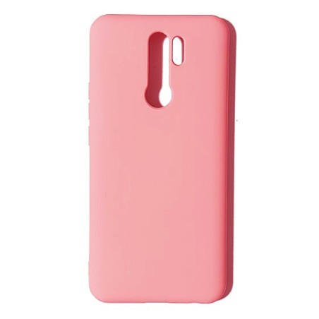 Funda Gel Tacto Silicona Rosa Xiaomi Redmi9