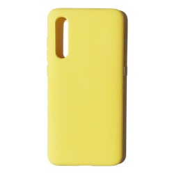Funda Gel Tacto Silicona Amarilla Xiaomi Mi9