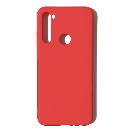 Funda Gel Tacto Silicona Roja Xiaomi Redmi Note8 T